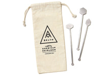 Load image into Gallery viewer, Steel Geometric Drink Stirrers