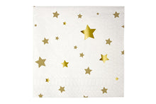 Load image into Gallery viewer, Gold Star Cocktail Napkins