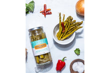 Load image into Gallery viewer, Spicy Pickled Asparagus