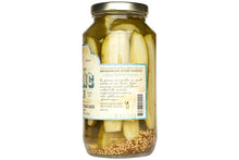 Load image into Gallery viewer, Garlic Mustard Dill Pickle Spears
