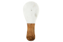 Load image into Gallery viewer, Marble and Wood Spoon Rest
