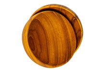 Load image into Gallery viewer, Mini Teak Bowl Set

