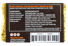 Load image into Gallery viewer, Raw Chocolate Hazelnut Truffle Bar
