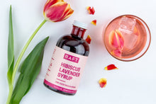 Load image into Gallery viewer, Hibiscus Lavender Cocktail Syrup
