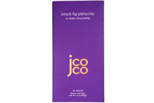 Load image into Gallery viewer, Black Fig &amp; Pistachio Dark Chocolate Bar
