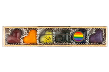 Load image into Gallery viewer, Rainbow Chocolate Hearts
