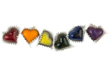 Load image into Gallery viewer, Rainbow Chocolate Hearts

