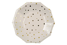Load image into Gallery viewer, Gold Star Cocktail Plates

