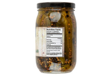 Load image into Gallery viewer, Lime Tarragon Pickles
