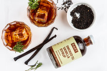 Load image into Gallery viewer, Smoked Tea Vanilla Cocktail Syrup
