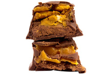 Load image into Gallery viewer, Peanut Butter, Caramel + Pretzel Candy Bar
