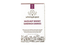 Load image into Gallery viewer, Hazelnut Whiskey Sandwich Cookies
